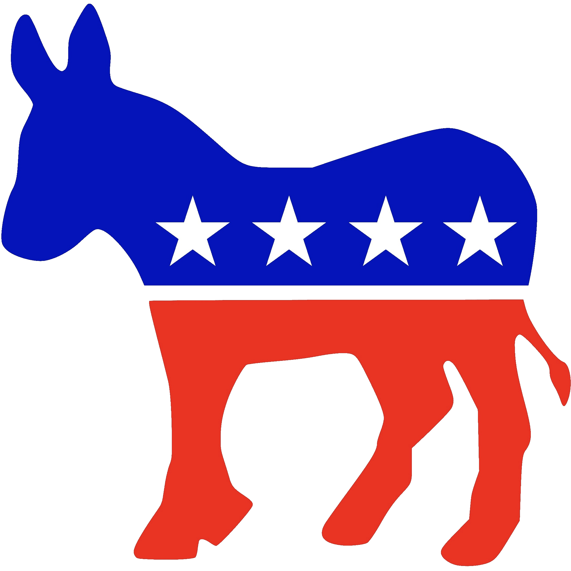 Democratic donkey logo